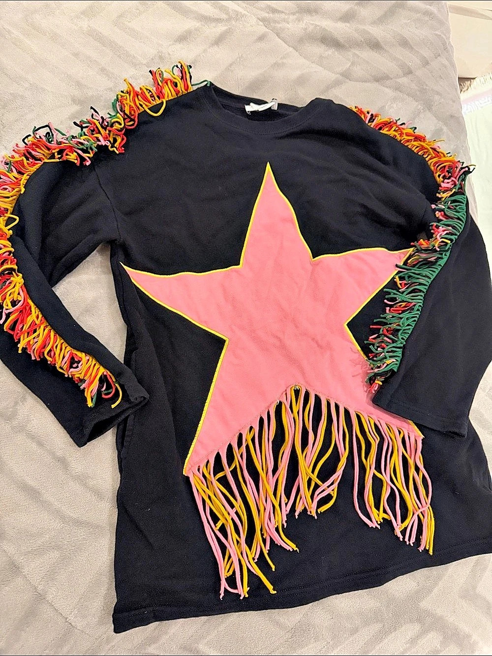 L.O.L. Surprise! Girls Long Sleeve Star Shirt Size 10 Like New